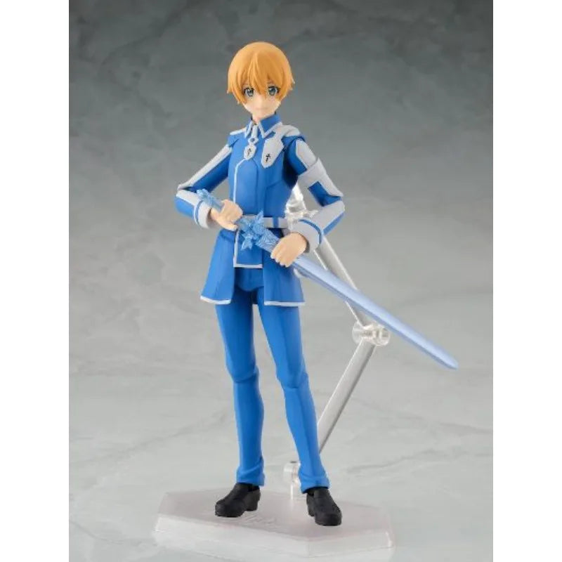 Max Factory Figma#441 Eugeo-145mm Movable Doll, PVC/ABS Material, SAO Alicization Style, All-Ages Action Figurine for Anime Fans