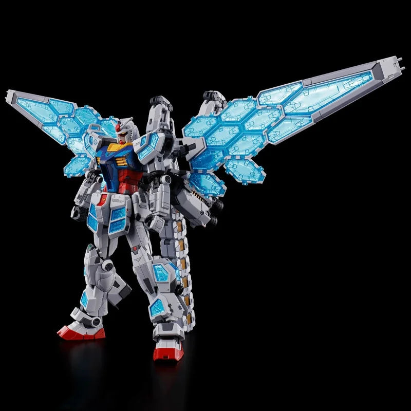 BANDAI SPIRITS Original in Stock RX-78F00/E Gundam 1/144 EX-001 G.L.R.S.S Feather Unit Anime Cartoon Assemble Model Kit