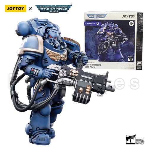 1/18 JOYTOY Action Figure (3PCS/SET) 40K Heavy Intercessor Anime Collection Model Toy Free Shipping