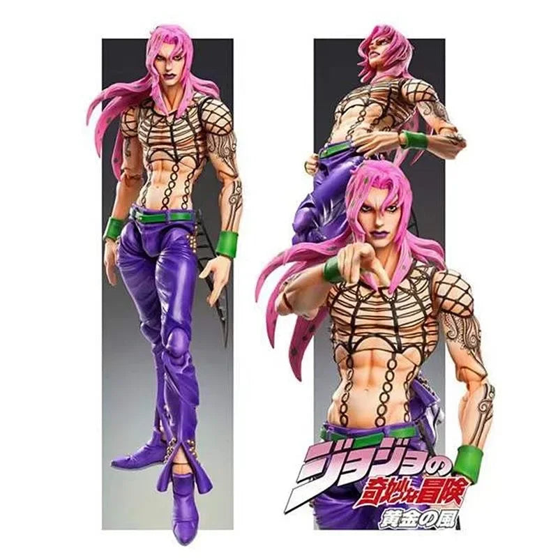 15cm Anime jojo bizarre adventure Kujo Jotaro Dio Brando Diavolo Bruno Bucciarati Leone Abbacchio Jolyne Cujoh Action Figure