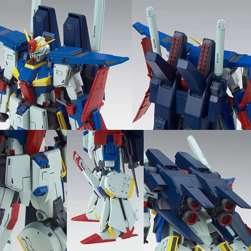 In Stock BANDAI PB LIMITED MG 1/100 MSZ-010S ENHANCED ZZ GUNDAM Ver.Ka Anime Action Figures Assembly Model Collection Toy