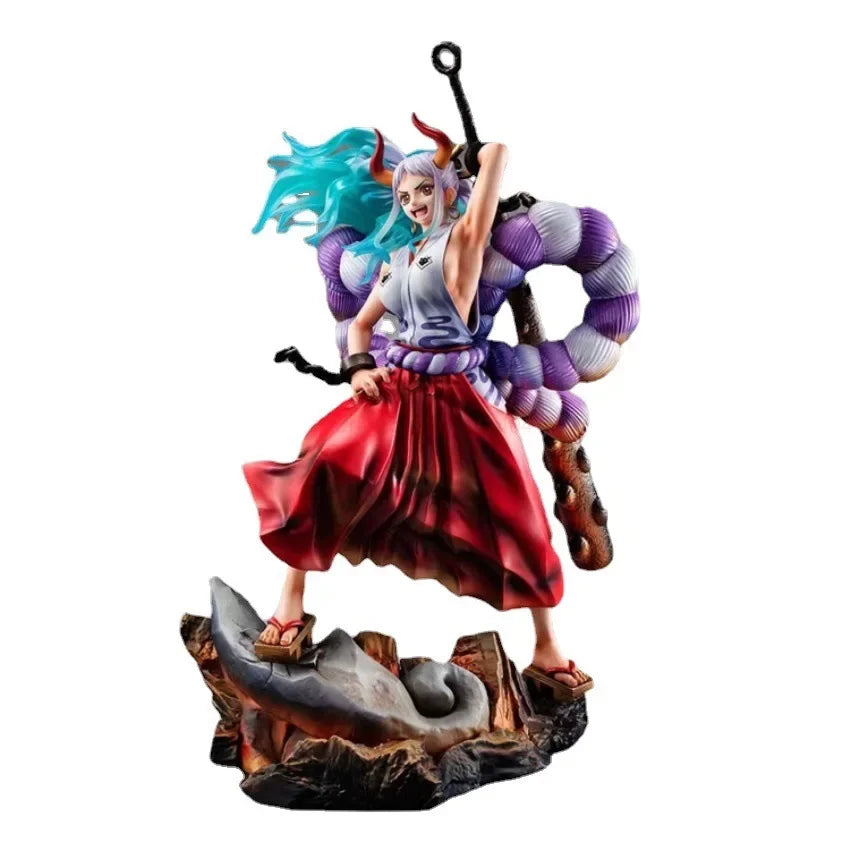 30cm Yamato One Piece Figures The Island of Ghost Girl Yamato Action Figures Kaidou Daughter Anime PVC Model Ornamen Toy