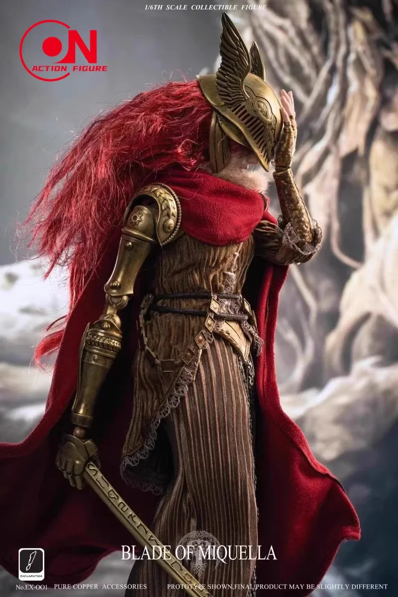 Exclamation 1/6 EX-01 Malenia Action Figure 12'' Valkyrie Female Soldier Copper Armor Figurine Model Full Set Collectible Toy