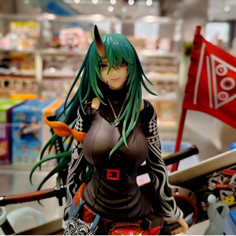 27cm Original Arknights Hoshiguma -wanderer 1/7 Pvc Action Figure Animation Figurion Model Toys Collection Decoration Dolls Gift