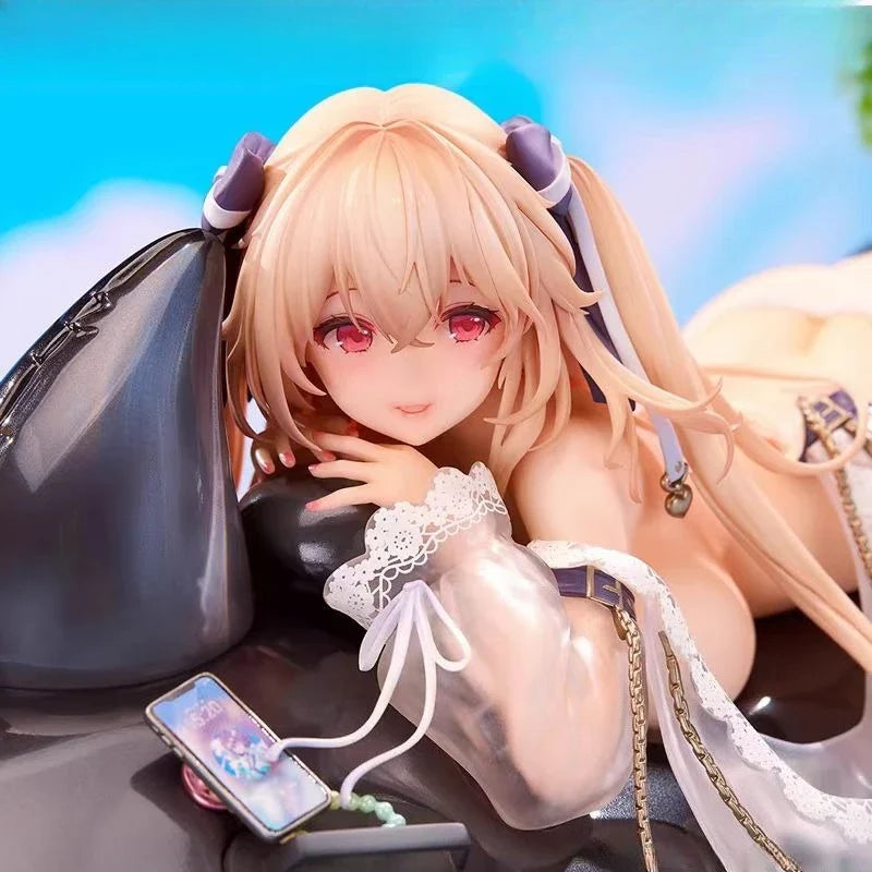 Toy USS Anchorage Azur Lane Game Character Collectible Sculpture Anime Figurine Action Model Toy Statue Figures Cartoon