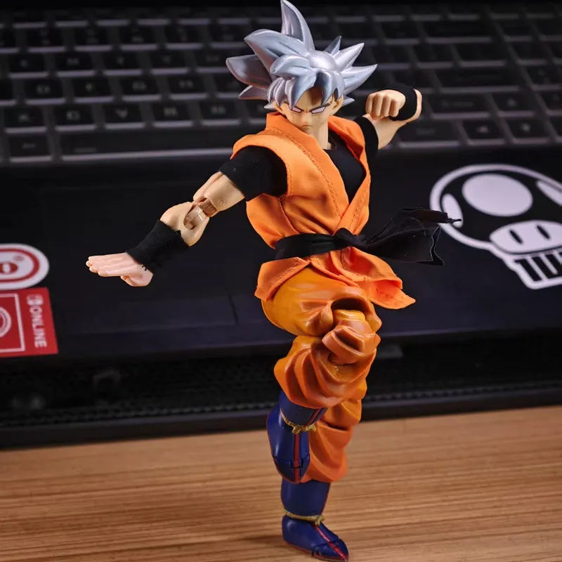 For Dragon Ball Clothes Series Figures Goku Daoist Robe Orange Uniforms Training Suit Goku Clothes Accessories Shf Toy No Figure