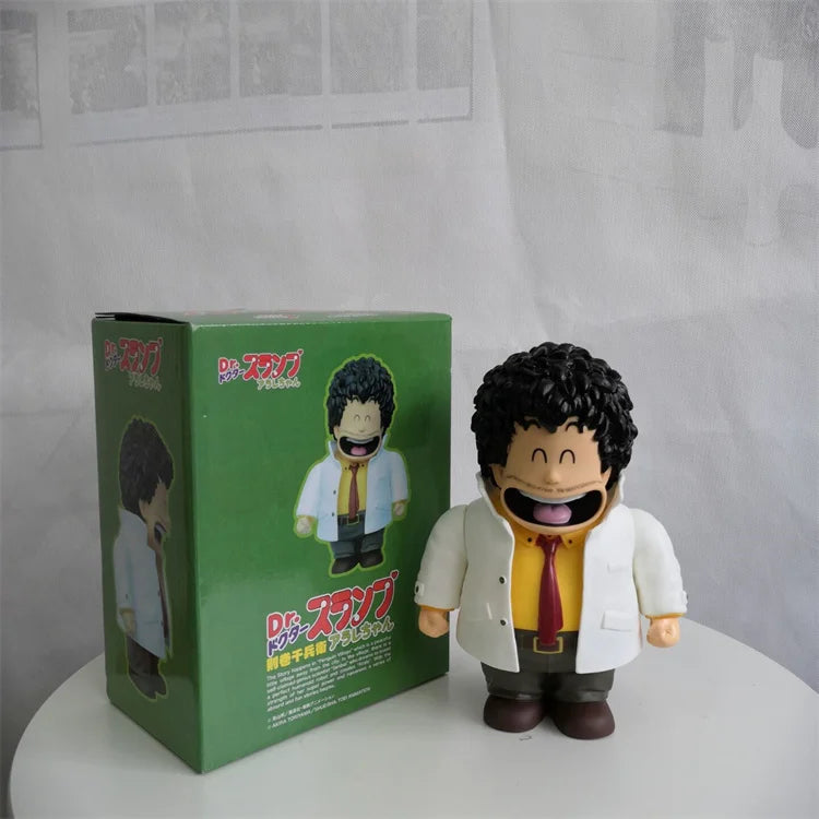 16cm Arale Anime Figure Special Edition Dr Slump Cartoon Stupid Superman Little Child Kawaii Statue Doll Decoration Kid Toy Gift