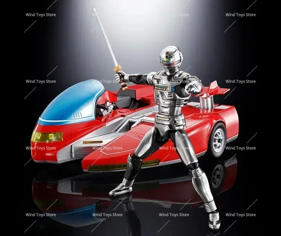 Bandai Original Super Alloy Soul Space Sheriff Gavan Saibarian 40th Anime Model Toys Action Figures Collectible Gifts