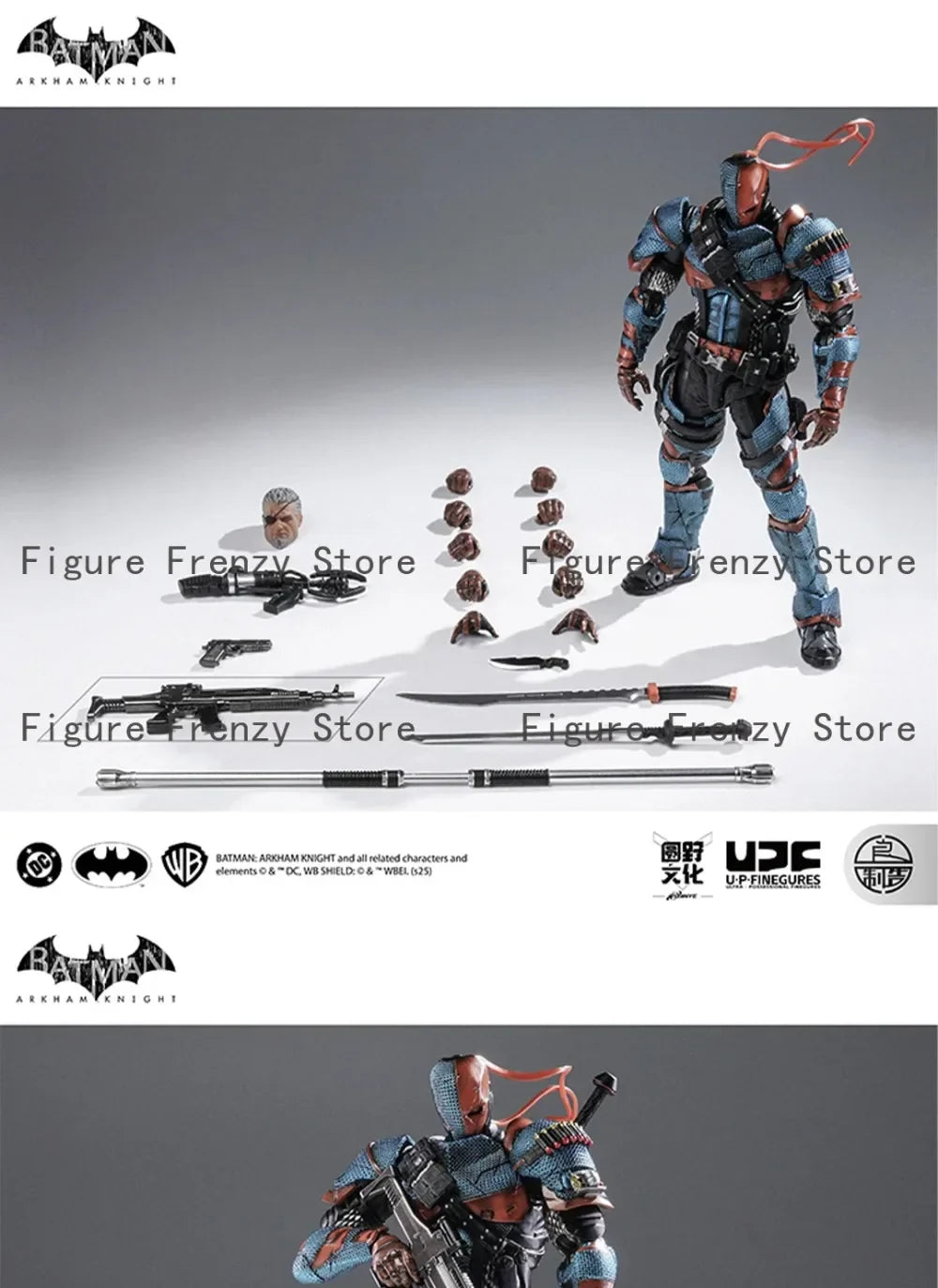 In Stock Lpzz Dc002 Deathstroke Arkham Knight Batman Action Figure Collectible Toy Gift