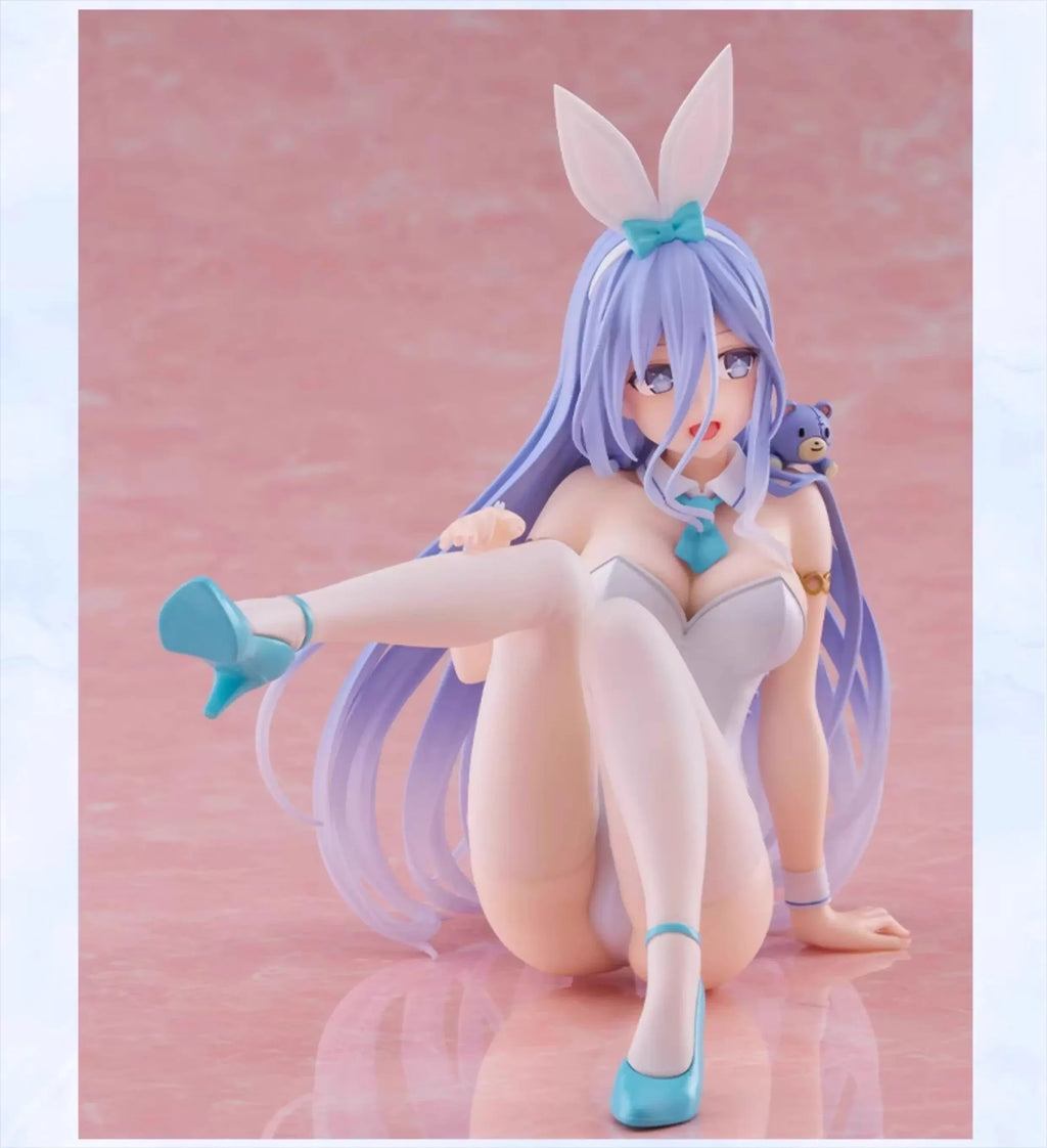 In Stock TAITO Coreful Date A Live Mio Takamiya Bunny Ver Desktop Cute Doll Kawaii Anime Figures Gift Toys Model PVC Collectible