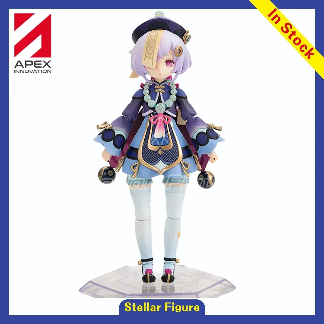 【SF】In Stock APEX-TOYS MiHoYo Genshin Impact Qiqi 1/8 Ratio Figures Animation Collection Toys