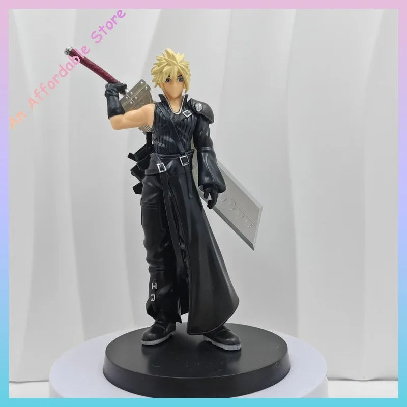 Final Fantasy 7 Sephiroth Cloud Strife Action Figure Model Desktop Peripheral Ornaments Children Toys Birthday Gift