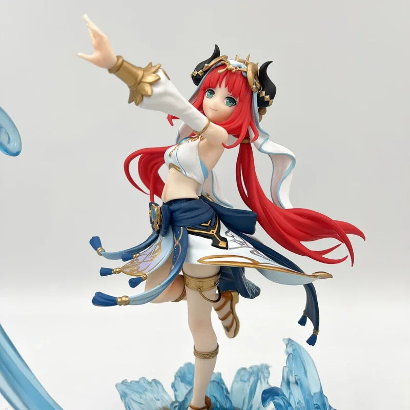 28cm Nilou Anime Figure Mona/Nahida Action Figure Raiden Shogun/Ningguang Figurine Collectible Model Doll Toys Gifts