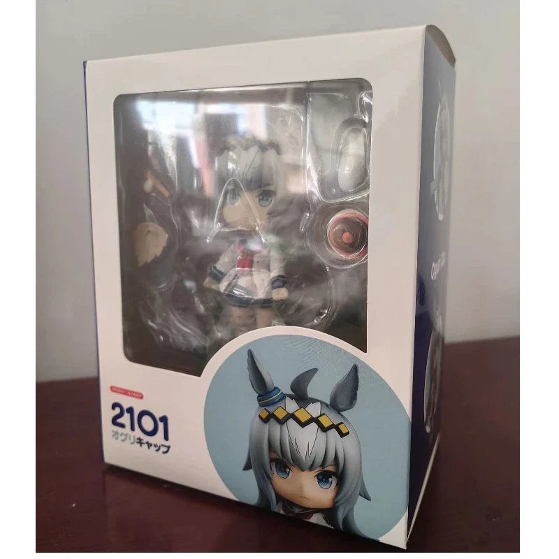 Q version 10cm Nendoroid Donghai diwang Uma Musume Pretty Derby Movable Face Plates Cute Poseable Figure Boxed Anime Collectible