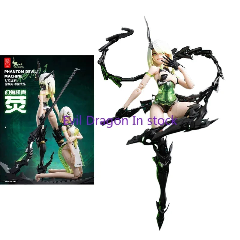 Mobile Suit Girl 1/12 PHANTOM DEVIL MACHINE Anime Action Figure Assembly Model Toys Collectible Model Gifts for Kids