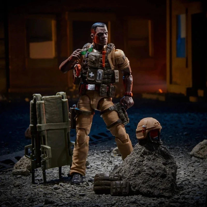 Hasbro GIJOE Special Forces Doctor Rescuer 6 Inch Action Figure Bulk, Complete Accessories