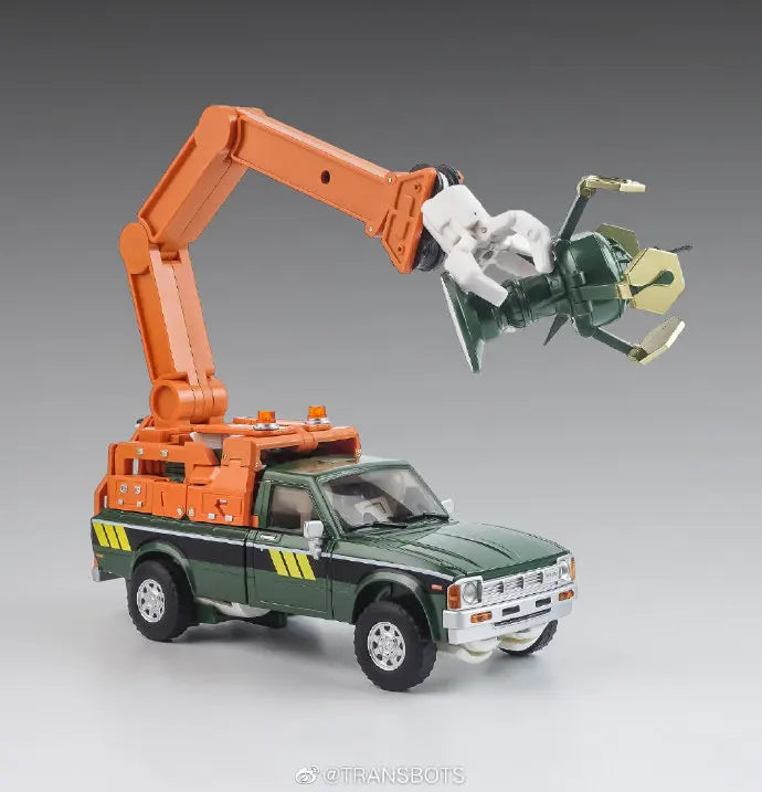 In Stock Transformation X Transbots Trailbreaker MX-8T Action Figure G1 Animated X Transbots Hoist MX-9T Autobot Toy
