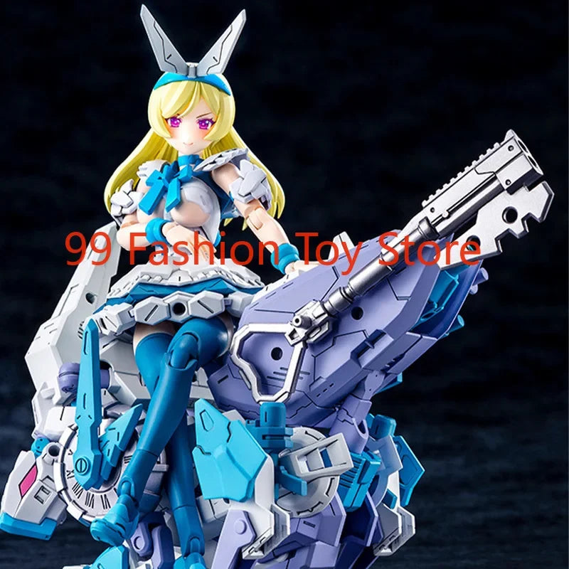 Original Kotobukiya Anime Action Figure MEGAMI DEVICE Chaos & Pretty ALICE Assembly Model Kit Collection Toy Gift for Children