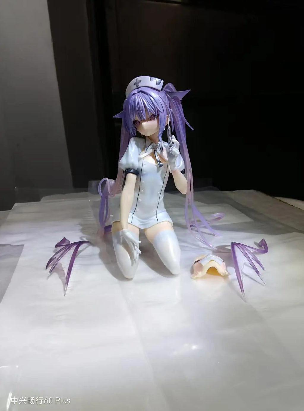 Nurse Uniform Eve Figure Sweet Toxic Little Devil Beautiful Girl Game Anime Figures Models Collection Desk Ornament Doll Toy