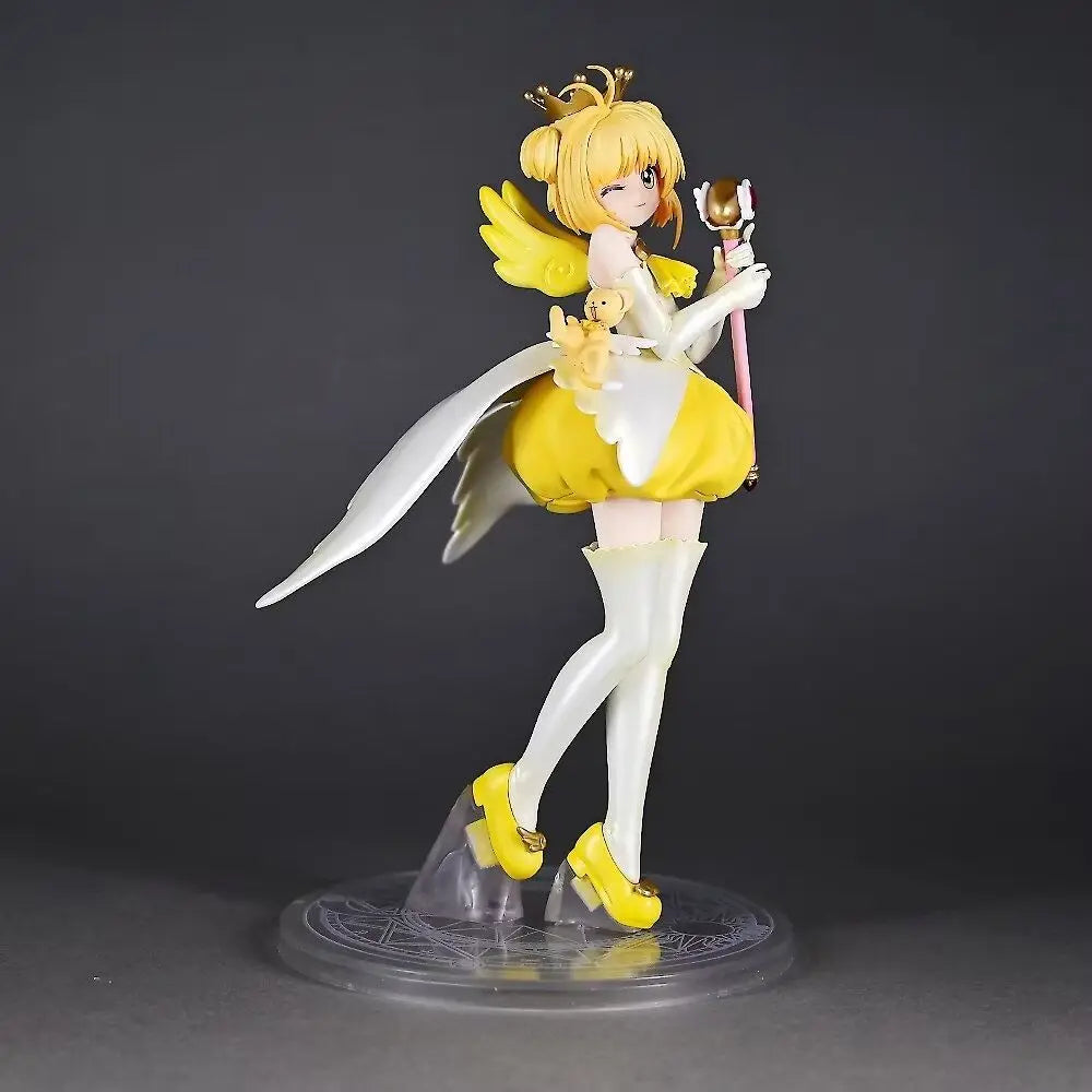 New Kids Gifts Anime Card Captor Figure Kinomoto Sakura Figures Action Models Statue Collection Doll Toys Desk Decoration