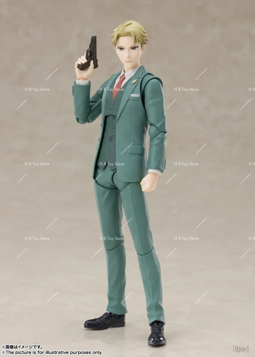 In Stock Bandai S.H.Figuarts Spy × Family Yor Forger Loid Forger Anya Forger PVC Model Animation Character Action Toy Toy Action