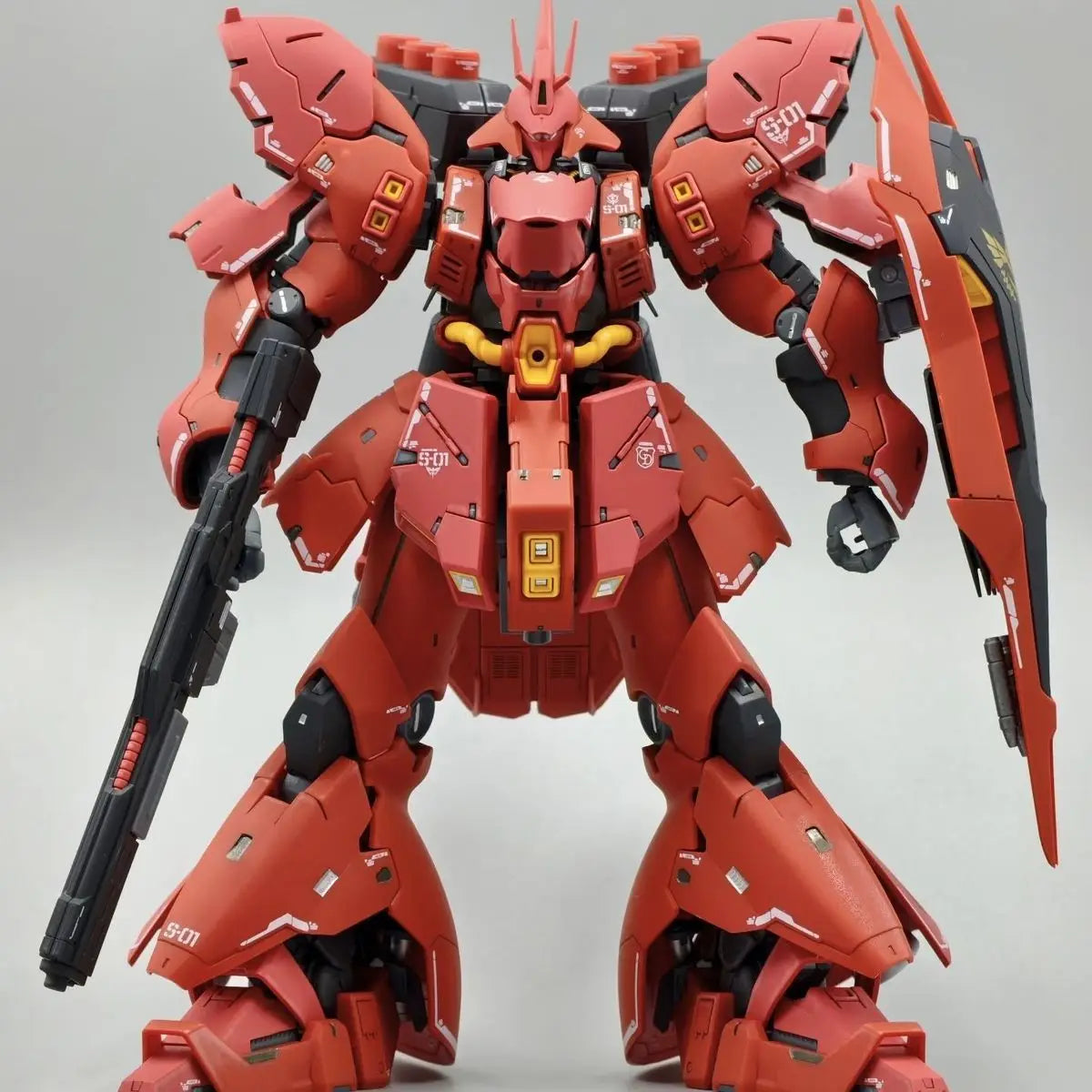 SIHAI model RG 1/144 Assembly Model Kit MSN-04 Sazabi Action Figure Robot Plastic Model robot toy gifts