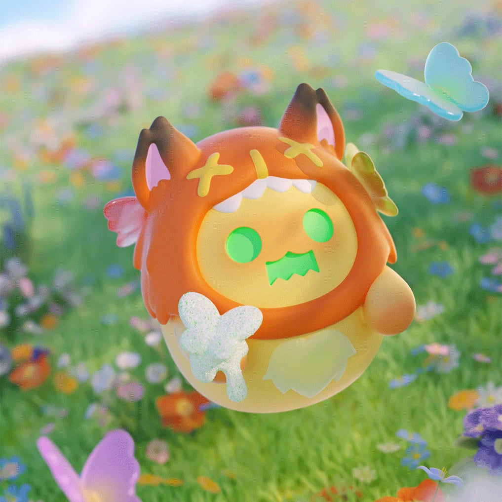Shinwoo Ghost Bear Collection Action Figures Fashion Toys Limited Cute Dolls Spring Fox Birthday Gift Cartoon Ornament