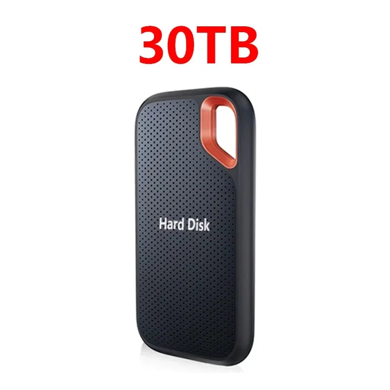 128TB Large Capacity External Hard Drive Type-C SSD 1TB/2TB High-speed Solid-state Drive Storage Device For Desktop/PC/Mac/Phone