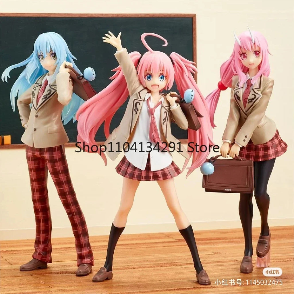 Original Bandai Rimuru Tempest Milim Nava Diablo Figure Anime That Time I Got Reincarnated As A Slime Figurine Model Doll toy