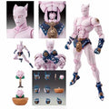 Super Action Statue Dio Yoshikage Kira Killer Queen Poseable Action Figure Room Desk Decoration Festival Gift Reissue In Stock