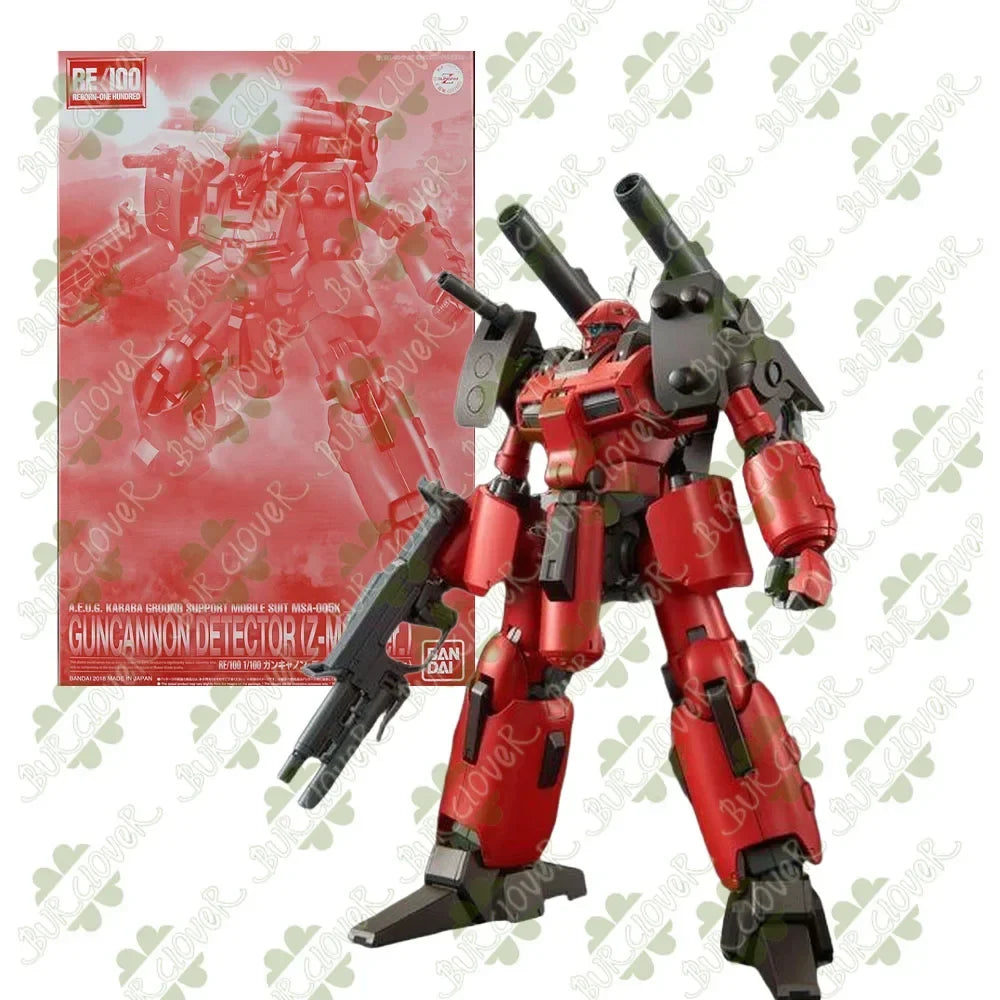 BANDAI Official GUNDAM RE Series 1/100 ZMT-S126G SHOKEW AMX-107R REBAWOO Limited & Special Versions Anime Action Figure