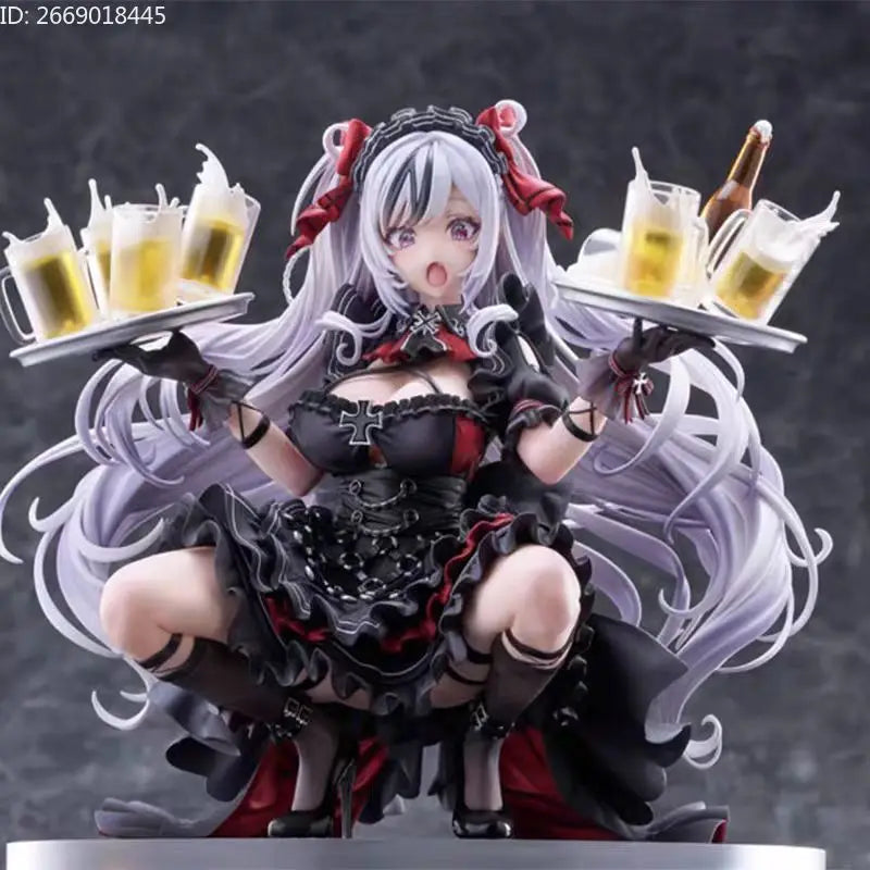 【Presale】Azur Lane Action Figurals KMS Elbe Game Character Sculpture Anime figurine Statue Figures Cartoon Collectible Model