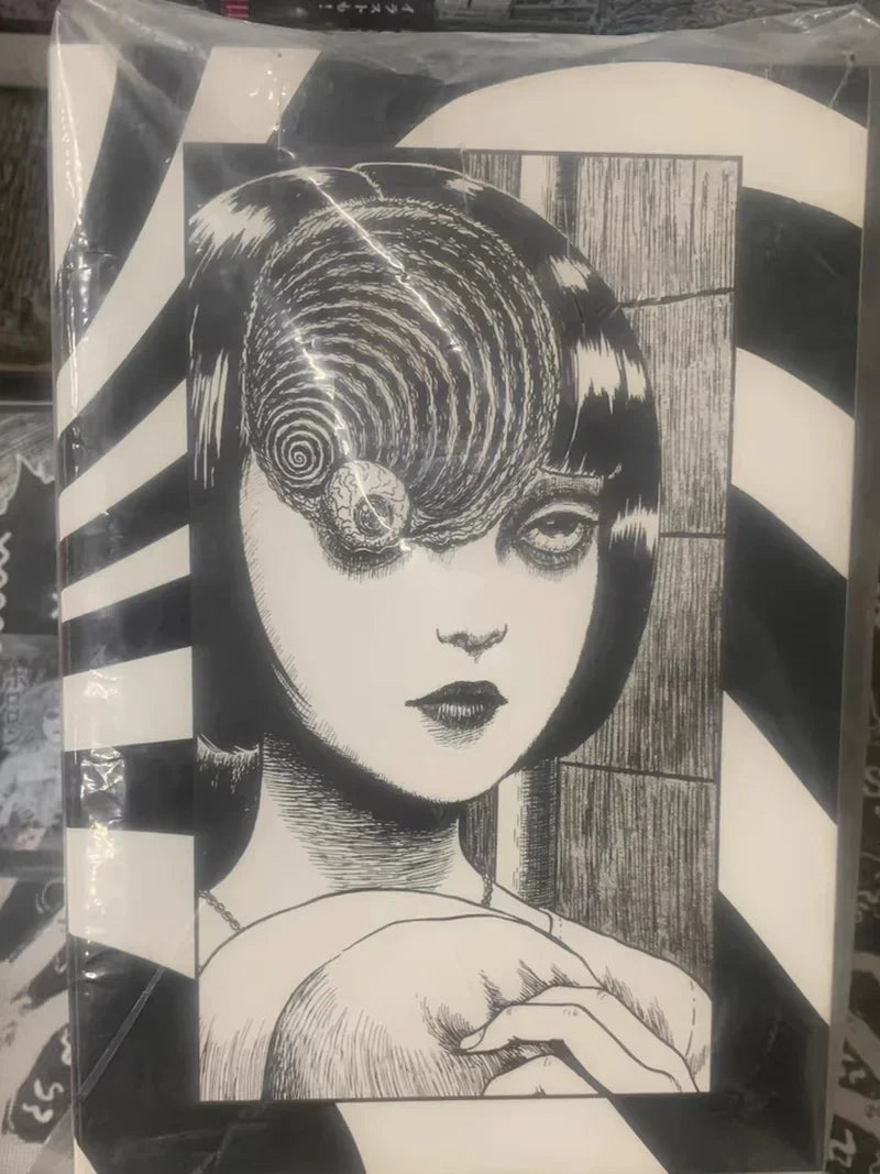 In Stock Genuine Unbox Junji Ito Uzumaki Kurotani Aji Limited Edition Bust Figurine Model Toy Desktop Ornament Collectibles Gift