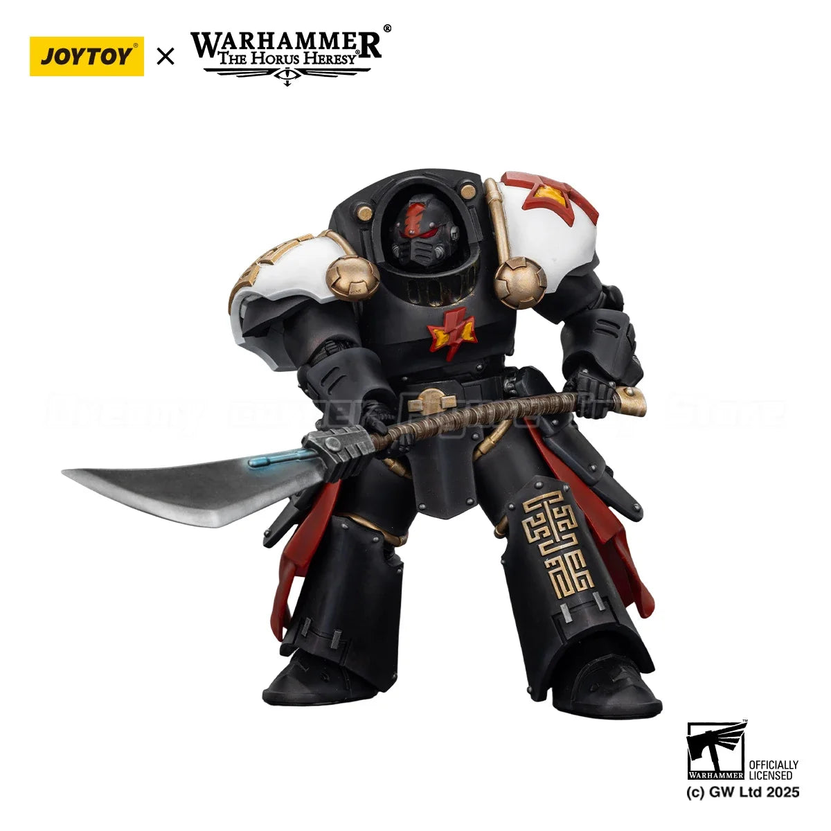 【Pre-sale】JOYTOY Warhammer 40K White Scars Legion Praetor Ebon Keshig Terminator 1 and 2 1/18 Action Figure Toy Model