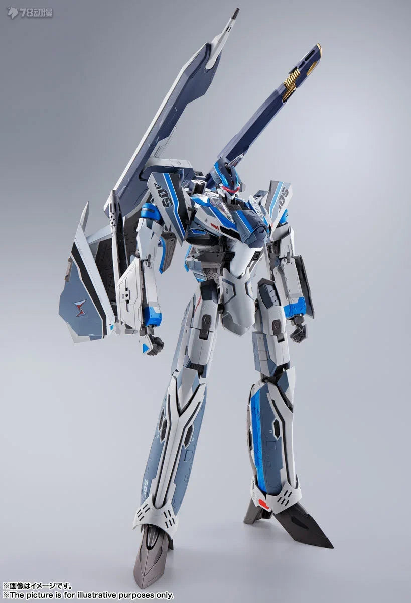 Original Model Kit VF-31 AX KAIROS-PLUS Anime Action Figure Metal Model Toys Collectible Model Robot Gifts for Boys