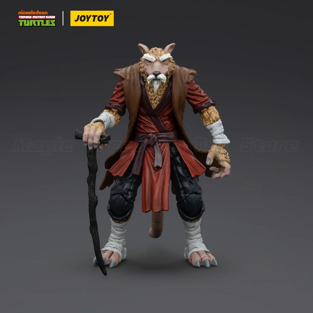 【MT】JOYTOY TMNT Ninja Turtles Splinter April O'Neil 1/18 Action Figure Anime Toys