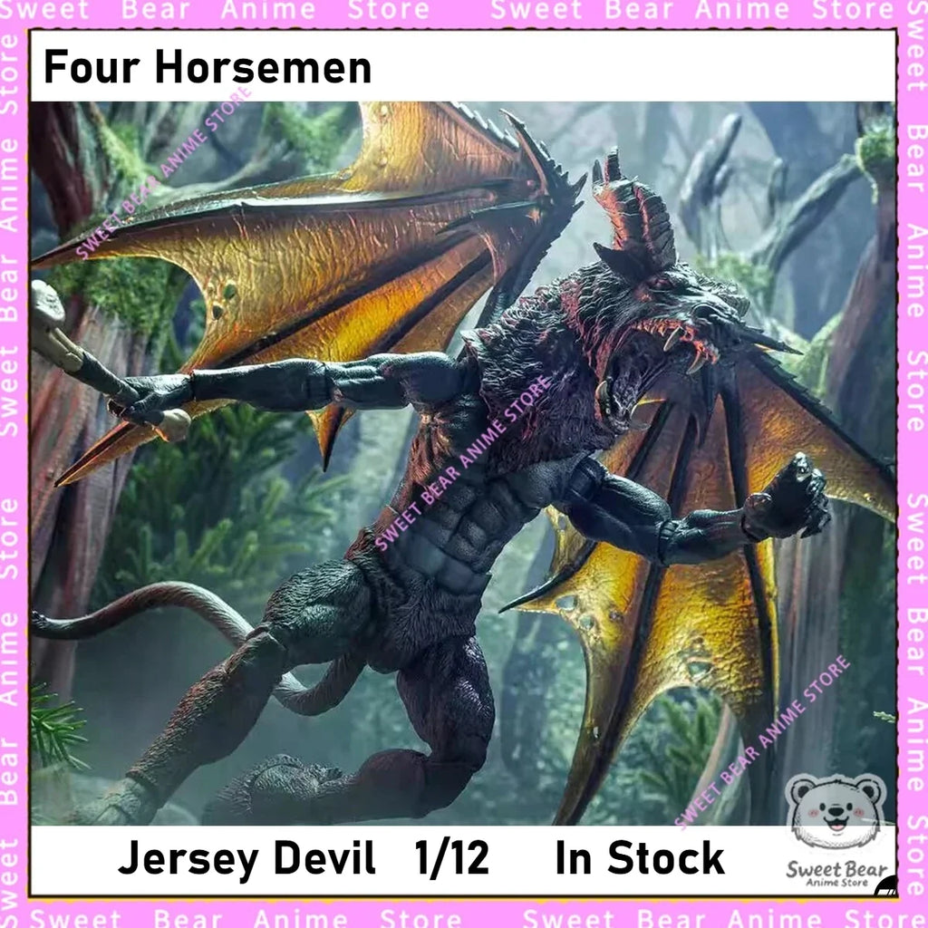 In Stock Four Horsemen Jersey Devil Wonder Festival Limited 1/12 Scale Action Figure Model Trendy Toys Desktop Doll Collectibles
