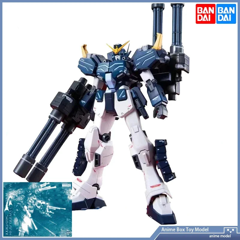 Gundam BANDAI MG 1/100 PB XXXG-01H2 Heavyarms Custom Model Kids Assembled Robot Anime Action Figure Toys Demon Slayer