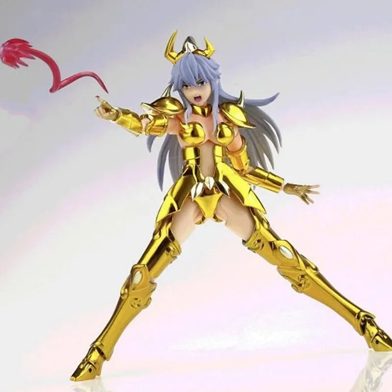 GT Saint Seiya Myth Cloth EX Holy Contract Gemini Paradox Virgo Verna Scorpio Geraldine Pisces Venus Aries Dolores Action Figure