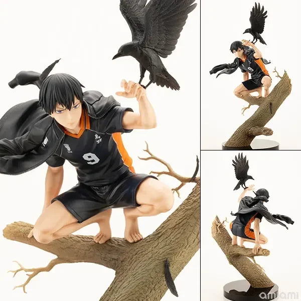 21cm ARTFX J Haikyuu!! Anime Figure Shoyo Hinata Action Figure Haikyuu Tobio Kageyama Figurine Collectible Model Doll Toys Gifts
