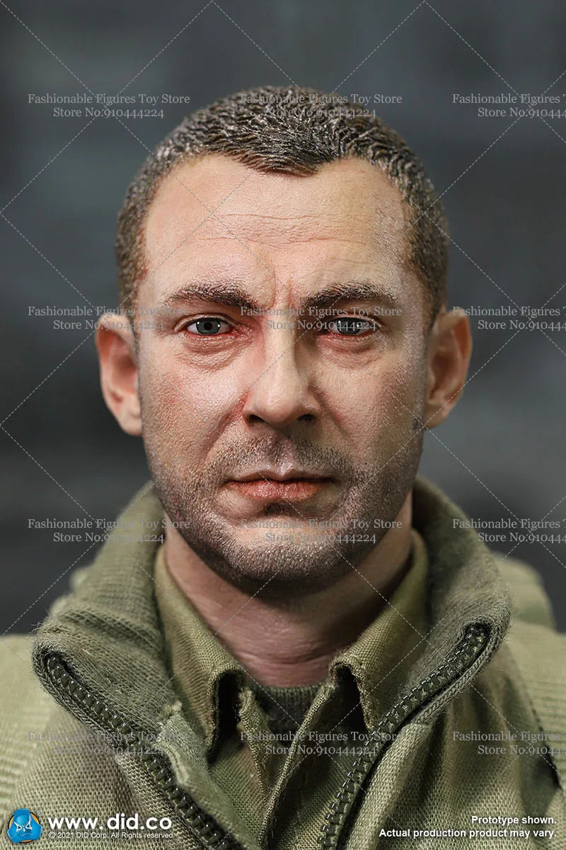 DID A80150 1/6 Scale Male Solider WWII US Rangers Sergeant Horvath 12'' Action Figure Model with Weapon for Fans Holiday