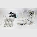 In Stock DABAN 8827 Alloy Skeleton MG 1/100 Snow White Prelude Fix Ver Assembly Model Kit XXXG-00YSW Action Figure Model Toy