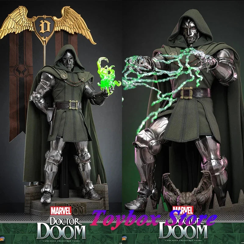 HotToys HT CMS022 Special Edition 1/6 Comic Doctor Doom Victor Von Cloth Action Figure Fantastic 4 Villain 12" Full Set Soldier