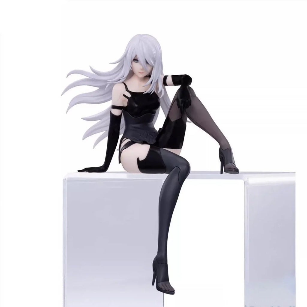 Original Sega NieR:Automata Ver1.1a Chokonose Premium Figure A2 YoRHa Type A No.2 Anime Figure Action Model Collectible Toys Gif