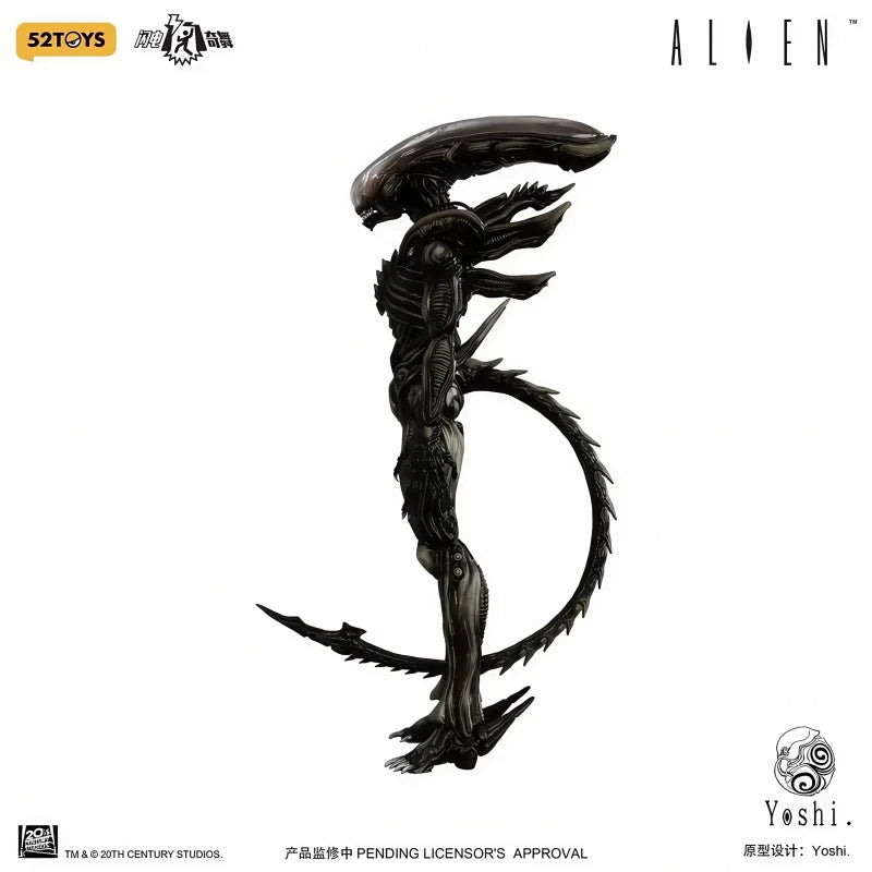 In Stock 52 toys 1/12 Lightning Dance Yoshi Alien Action Figure Articulated Collection Alien Xenomorph Super Movable Model Ship