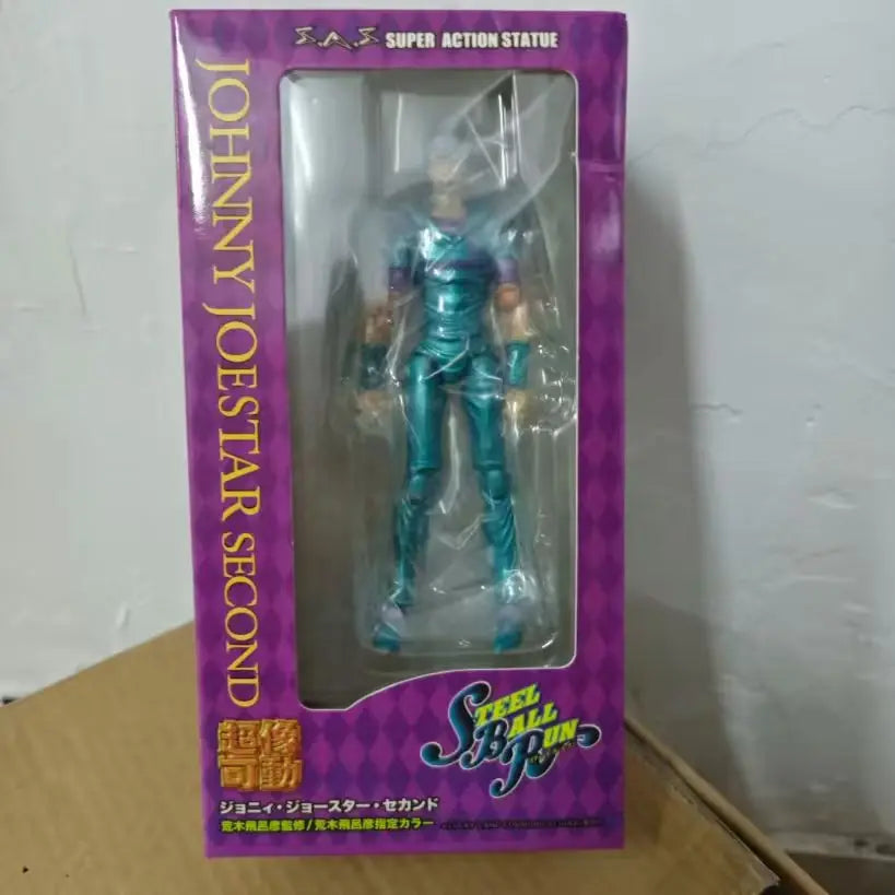Auf Lager Medicos Steel Ball Run Jojo'S Bizarre Adventure Johnny Joestar Actionfigur Wf Limit 15cm Originalmodell Spielzeug