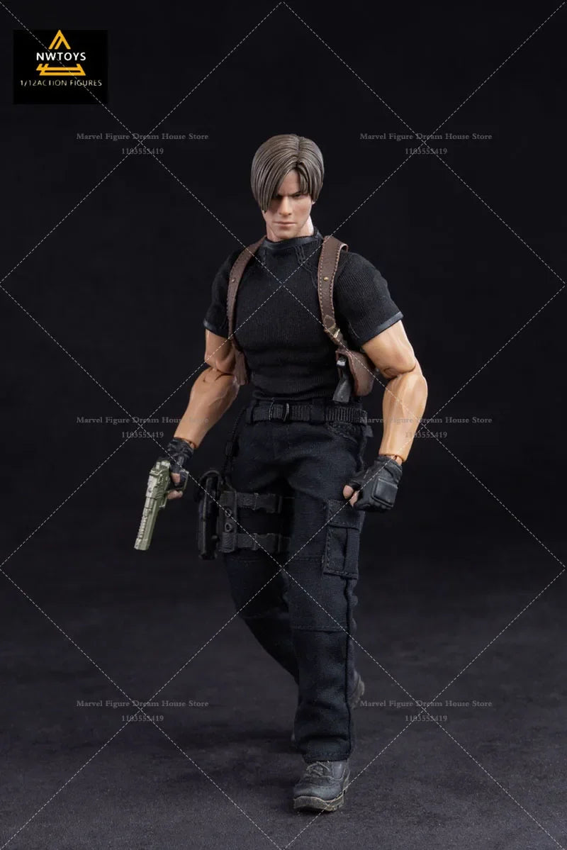 1/12 Scale Urban Experts Modern Agents Mature Cool Leon 6-inch Full Set Action Figure Soldier In Stock Nwtoys Basic Edition