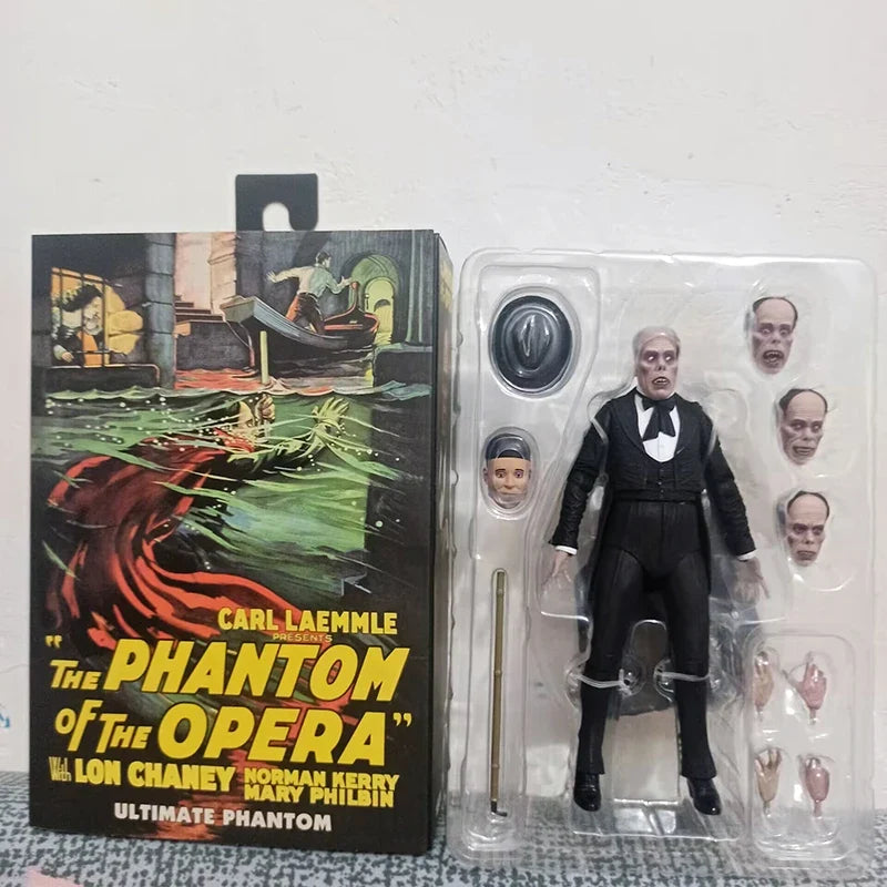 NECA The Phantom of The Opera Lon Chaney Action Figures Collection Model Toys Birthday  Gifts