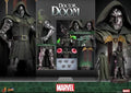Hot Toys 1/6 Scale Marvel Doctor Doom Action Figure Cms022 Trendy Desktop Ornament Collectible Toy For Boys Ideal Xmas Gift