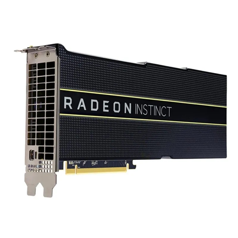 New Quality Graphics Cards MI50 32GB for Server Pc Mi50 Graphic Cards HBM2 32gb Video Card AI Reasoning, Deep Learning Deepseek